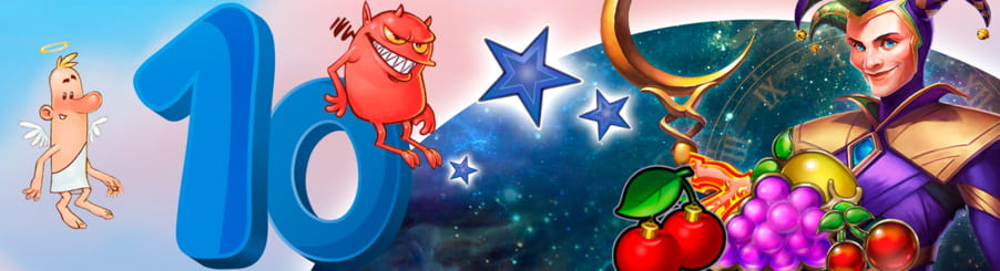 Top 10 tragaperras en diciembre 2019