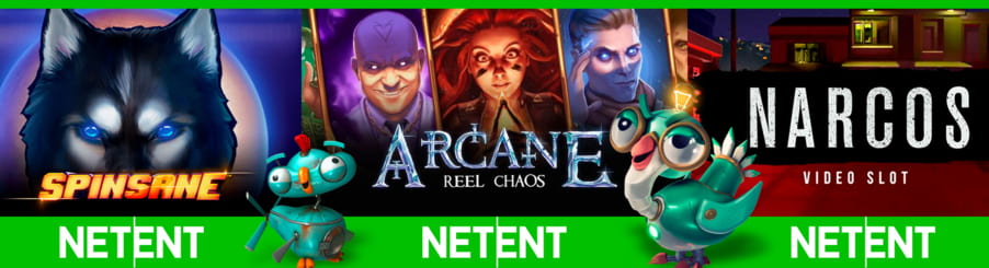 Nuevas slots NetEnt Mayo Junio 2019