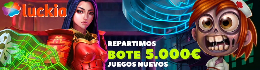 Luckia Regala 5.000€ por Jugar a Slots de Microgaming