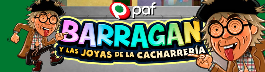 Gana €50 con la slot Barragan en el Casino Paf
