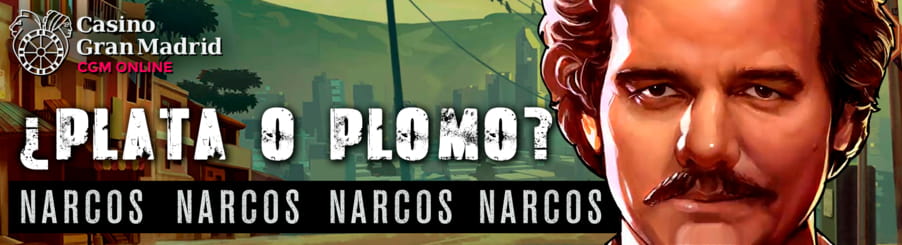 Casino Gran Madrid regala Tiradas Gratis y Bono Cashback en Narcos