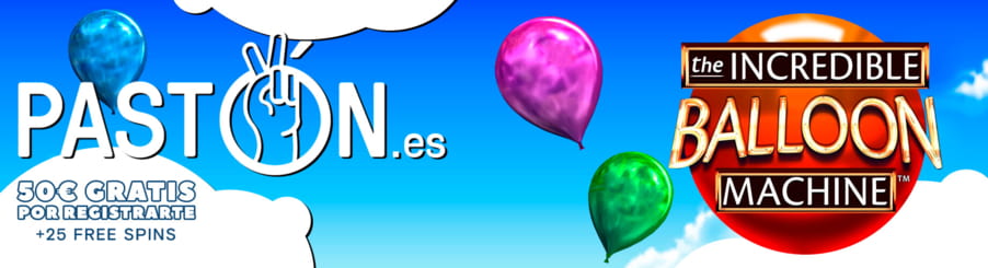 Bono sin Depósito en Pastón - 50€ mas 25 free spins gratis 