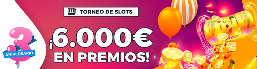 Aniversario Paston torneo de slots