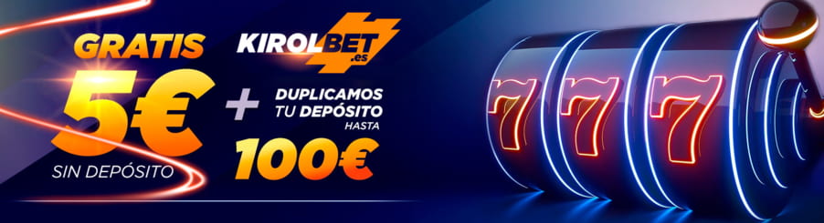 5€ gratis y hasta 100€ de Bono por Deposito en KirolBet