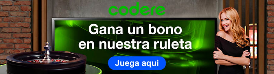 Ruleta Coderista - bono de 10€ gratis