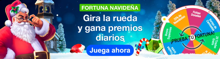 Rueda de la Fortuna Navideña casino