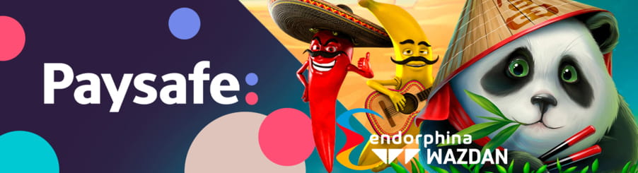 Endorphina, Wazdan, Paysafe en casinos online de LatAm