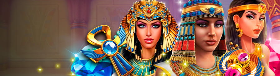 Cleopatra en diseño de máquinas tragaperras