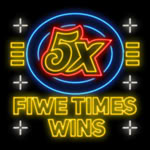 Five Times Wins - Juego de Tragamonedas Gratis - NeonSlots