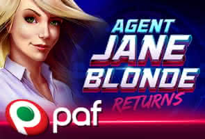Paf Sortea 20€ al día con Agent Jane Blonde Returns - NeonSlots