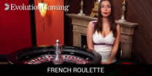 Ruleta Francesa en Vivo de Evolution - NeonSlots